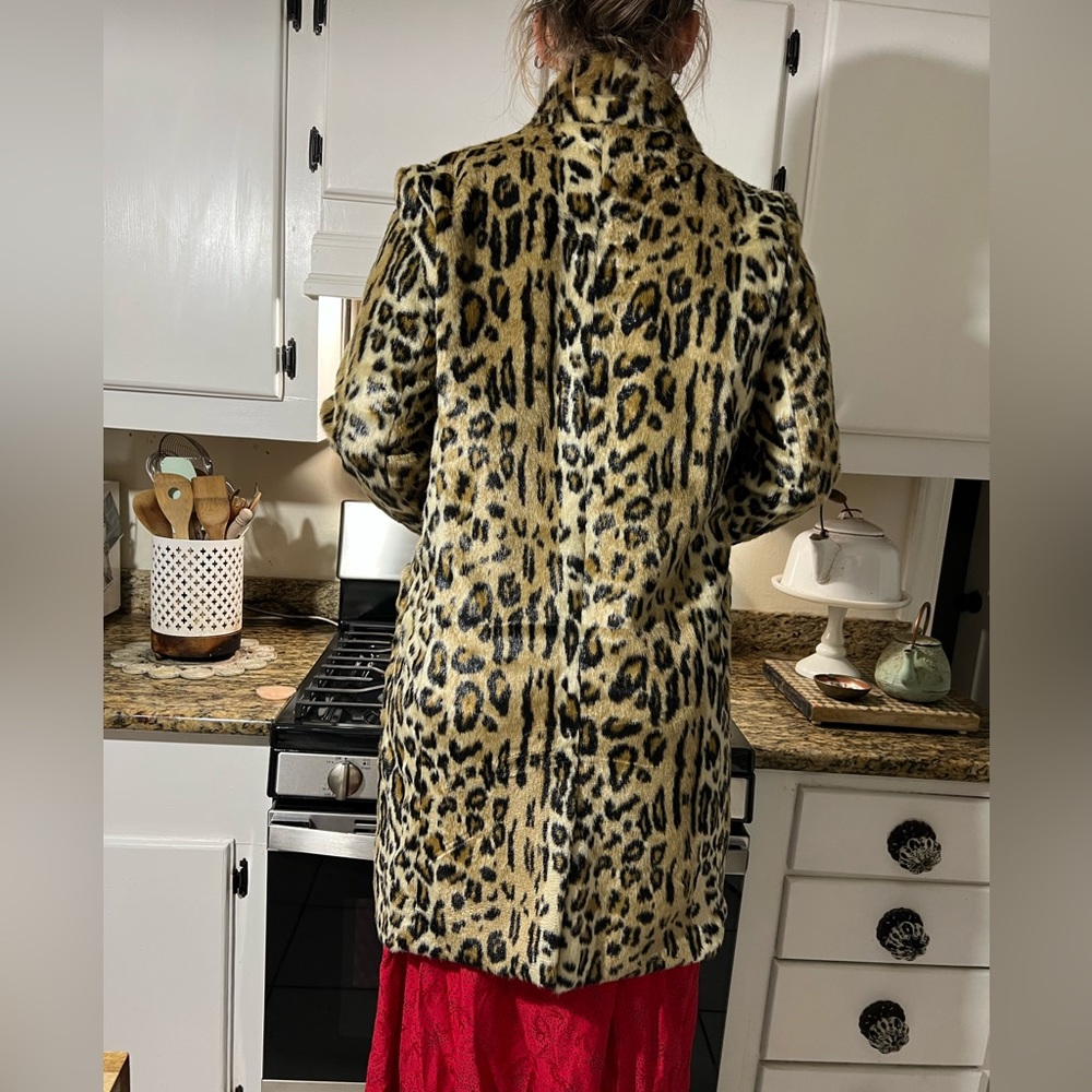 Halcyon faux fur coat size M🖤🖤🖤 - Picture 4 of 12